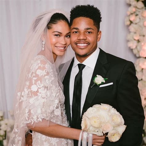 chanel iman wedding pics